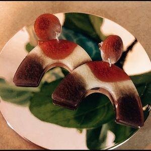 NEW! Handmade resin earrings